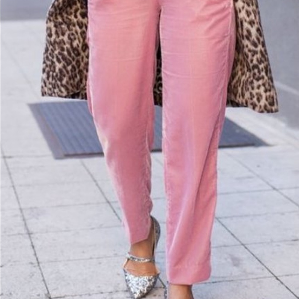 J. Crew Velvet Pull On Pant